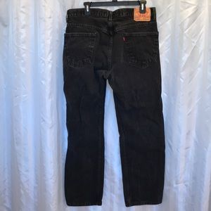 Levi’s 505 men’s size 36/30 black great shape